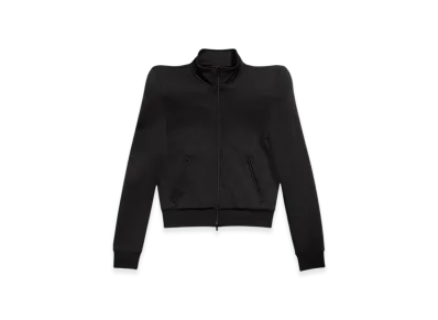 BALENCIAGA 3B Sports Icon Round Shoulder Jacket "Black White"