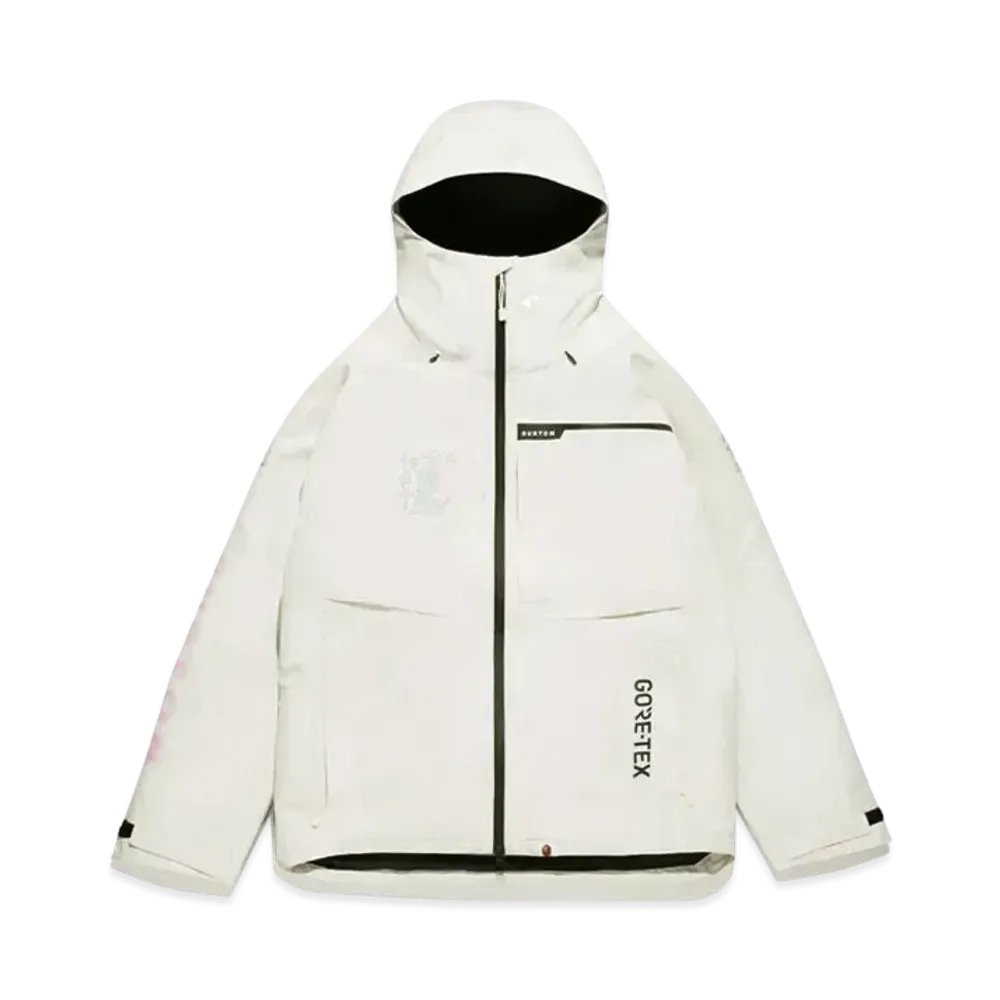 A BATHING APE x BURTON GORE-TEX Pillowline Jacket "White"