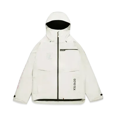 A BATHING APE x BURTON GORE-TEX Pillowline Jacket "White"