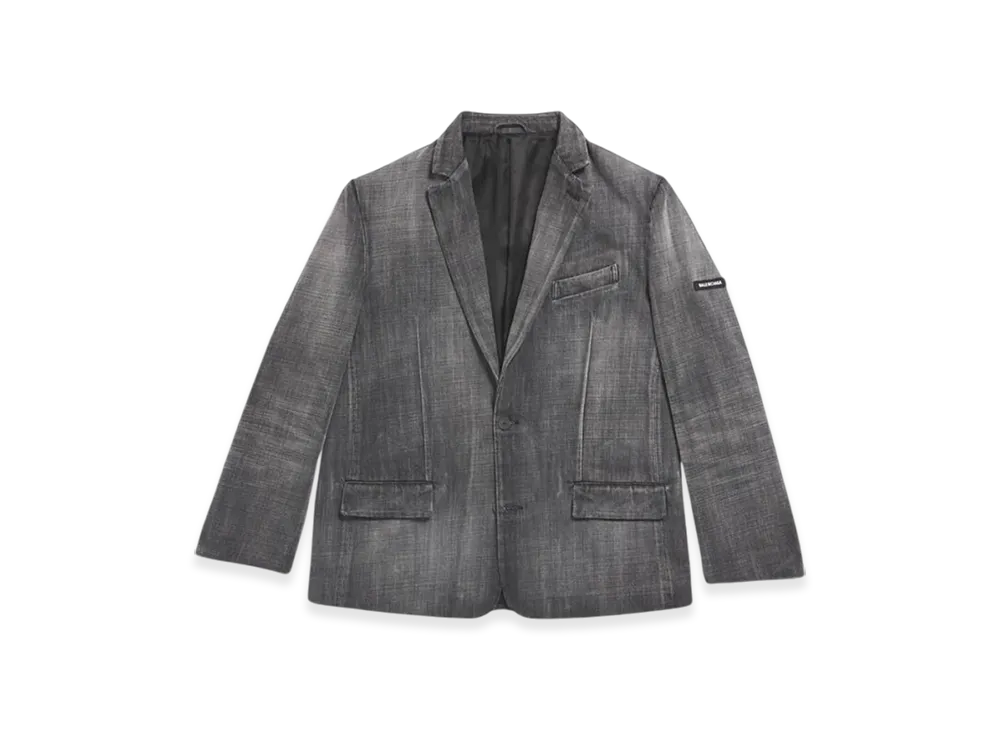 BALENCIAGA Washed Jacket "Black"