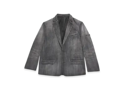 BALENCIAGA Washed Jacket "Black"