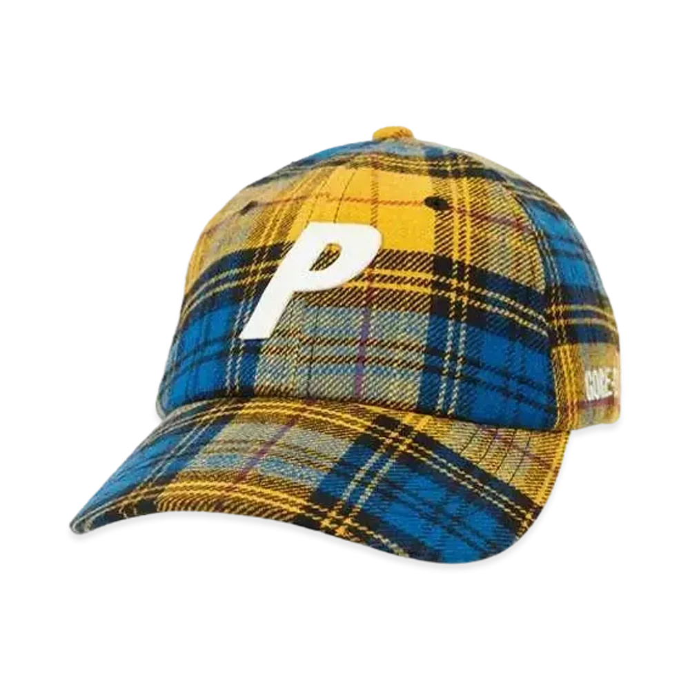 PALACE GORE-TEX Plaid P 6-Panel "Yellow Check"