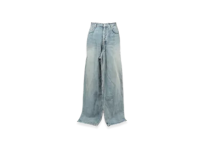 BALENCIAGA Double Front Pants "Light Blue"