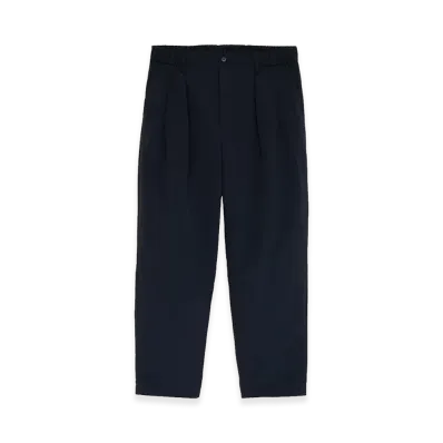 GDC x is-ness Tuck Pants "Black"