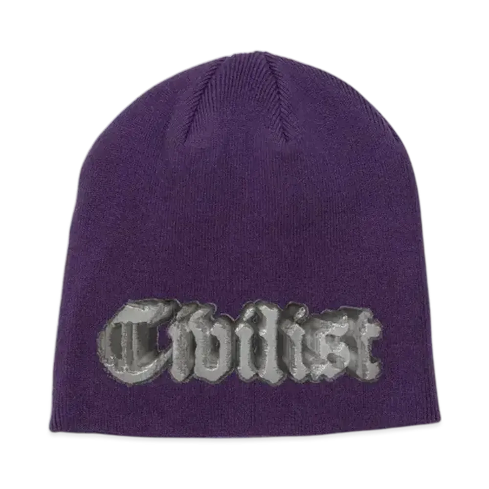 Civilist Skull Beanie "Purple"