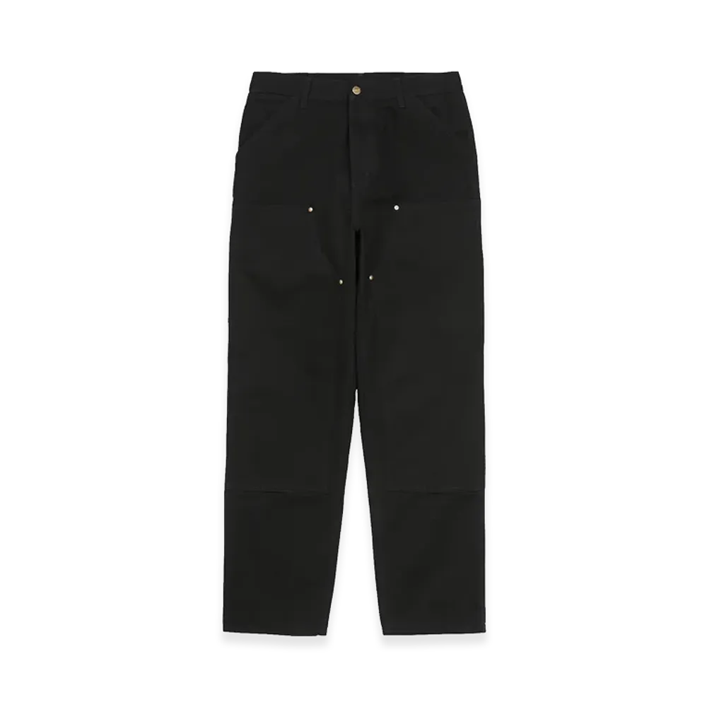 Carhartt WIP Double Knee Pant "Black(Rinsed)"