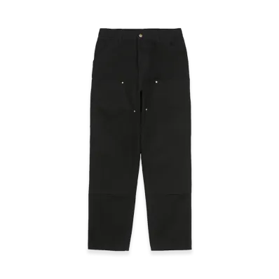 Carhartt WIP Double Knee Pant "Black(Rinsed)"