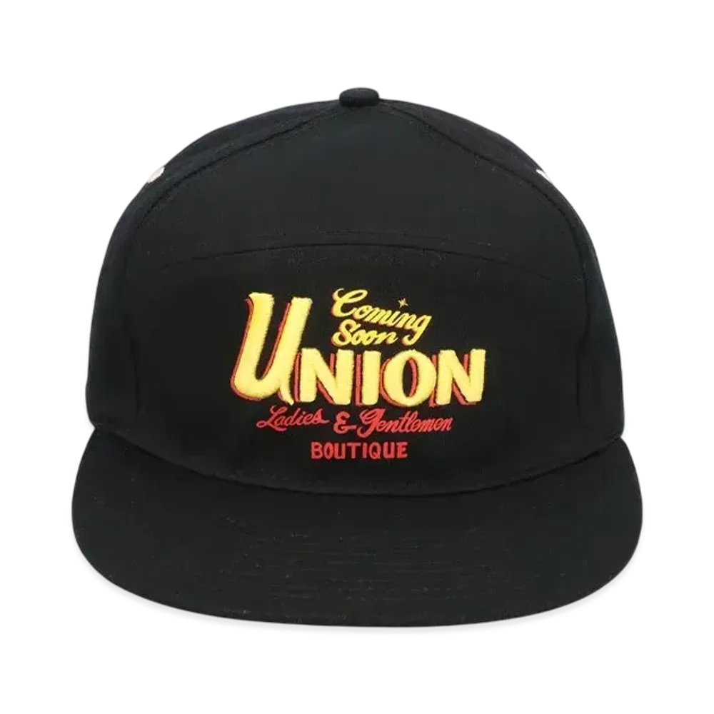 UNION DAP 5 Panel Cap "Caviar"