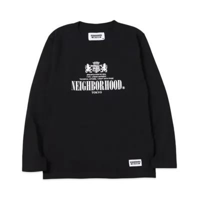 NEIGHBORHOOD OT . Tee LS-5 "Black"