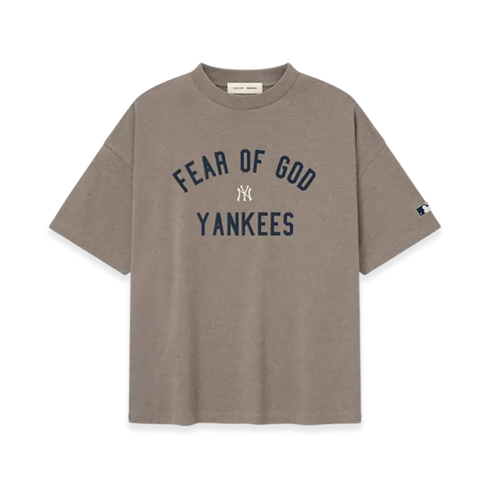 FEAR OF GOD Yankees 90s Tee "Homestead Heather"
