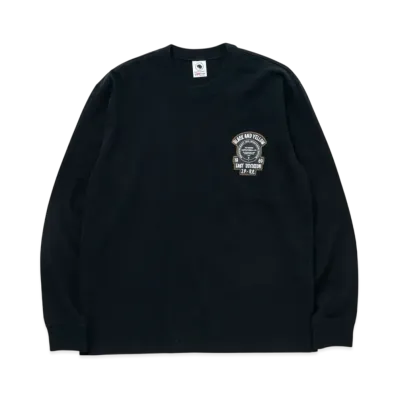 RATS Emblem Logo L/S Tee "Black"