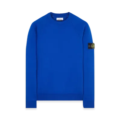 Stone Island 527A6 Crewneck Knit - 23FW "Ultramarine Blue"