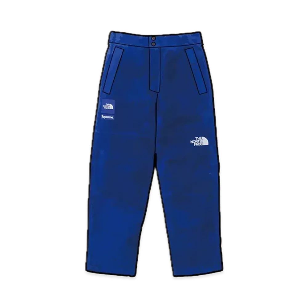 Supreme x The North Face Suede Mountain Pant "Blue"