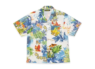 WZRD Aloha Shirt "White"
