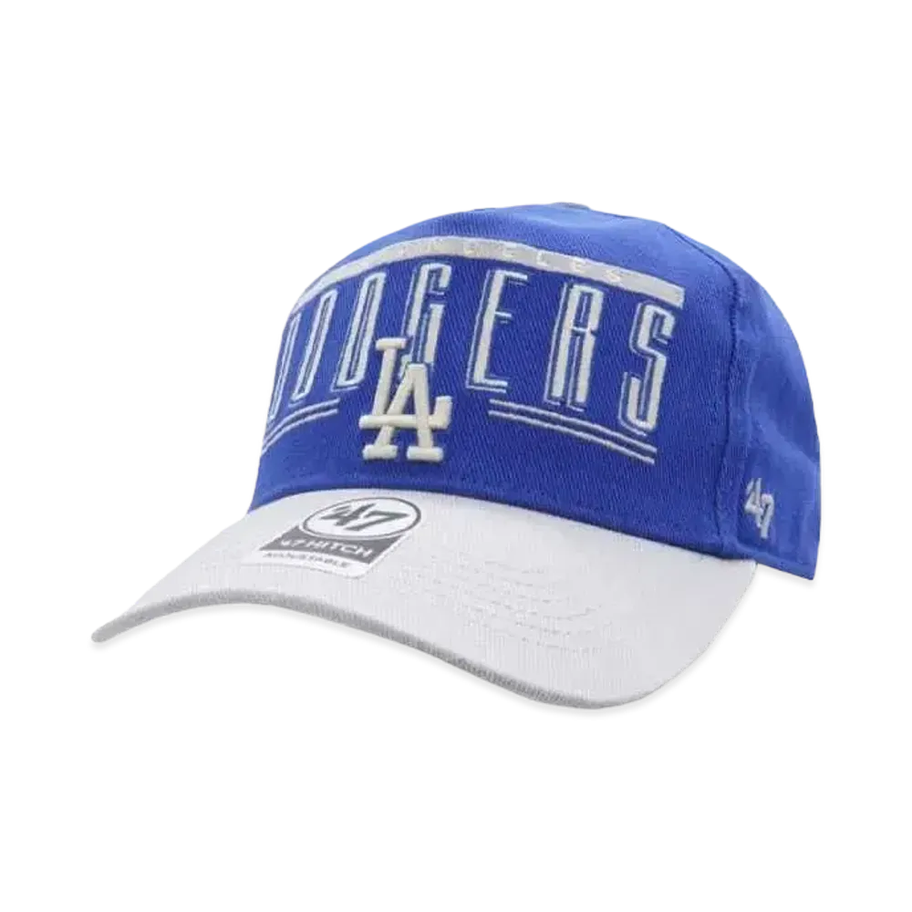 47 DODGERS DOUBLE HEADER BASE LINE HITCH "ROYALxGRAY"