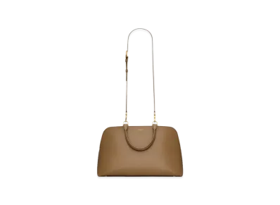 Saint Laurent Women's Sac De Jour Duffle Bag "Brown"