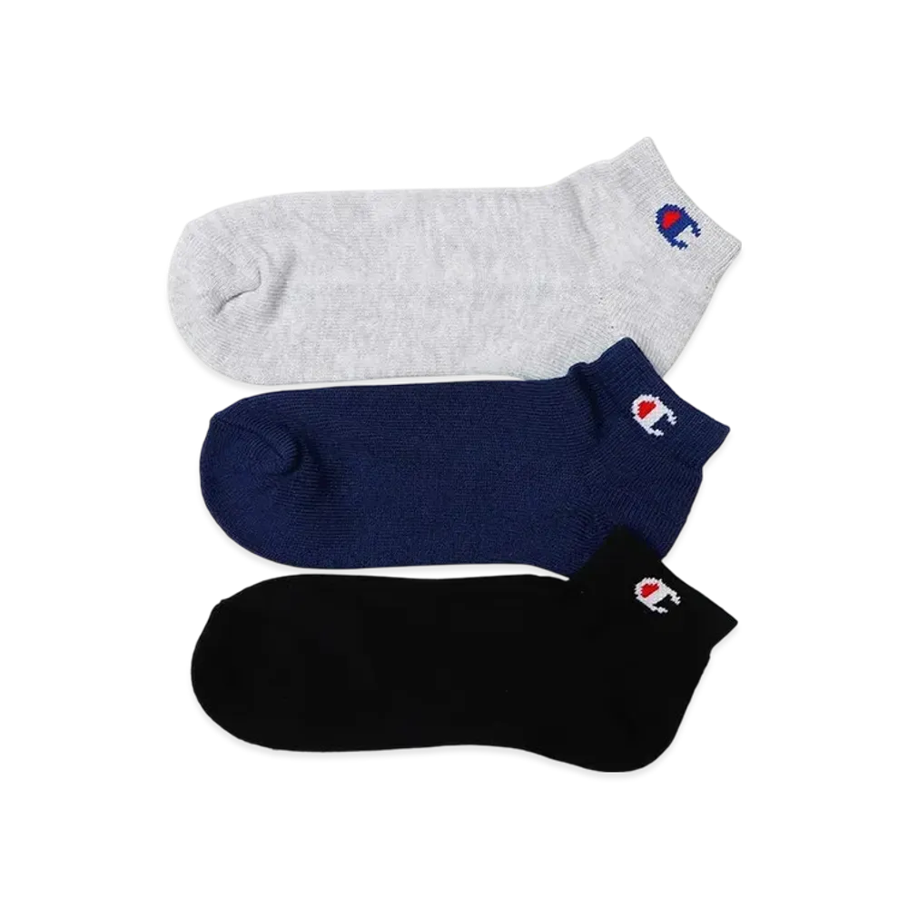 Champion 3 Pairs Short Length Socks "Assort"