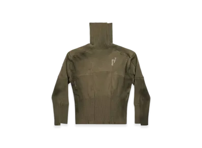 BALENCIAGA Upcycled Socks Sweater "Dark Green"