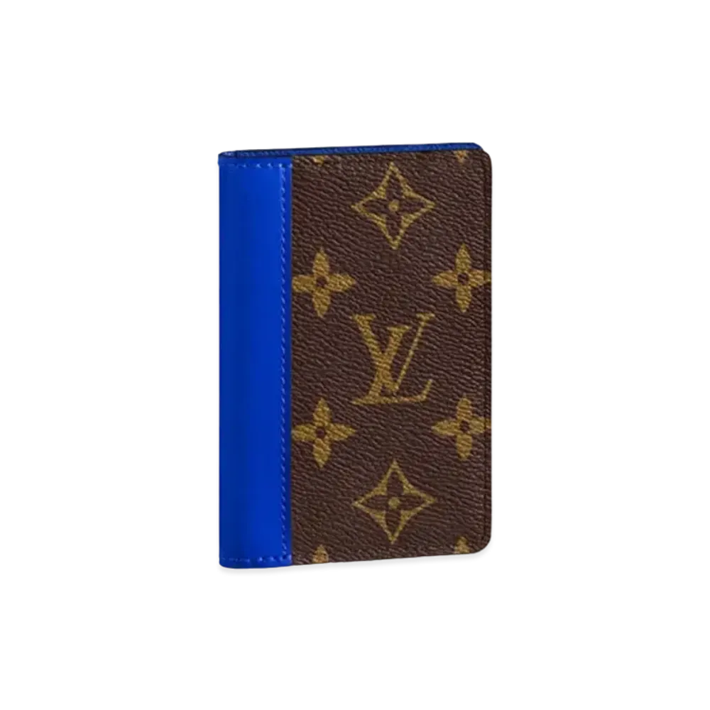 Louis Vuitton Pocket Organizer Monogram Macassar "Blue"