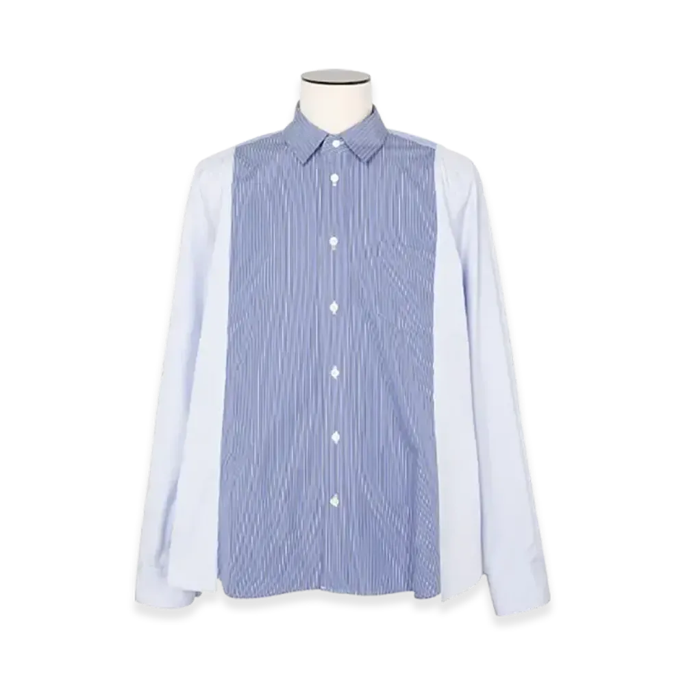 sacai Cotton Poplin Shirt "Stripe Mix"
