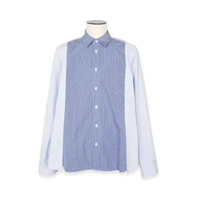 sacai Cotton Poplin Shirt "Stripe Mix"