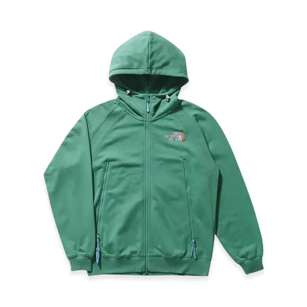The North Face x Clot Full Zip Hoodie "Green"