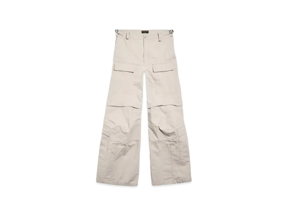 BALENCIAGA FlaRed Cargo Pants "Beige"