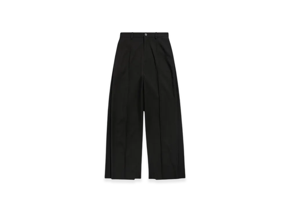 BALENCIAGA Double Front Pants "Black"