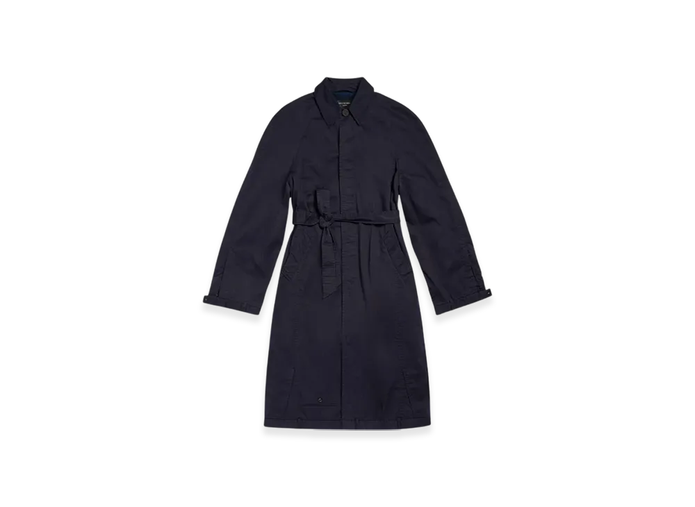 BALENCIAGA Deconstructed Carcoat "Dark Blue"