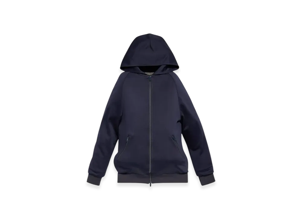 BALENCIAGA Unity Sports Icon Inflatable Zip-Up Hoodie Medium Fit "Dark Navy"