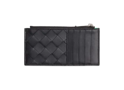 Bottega Veneta Zipped Card Holder "Fondant"