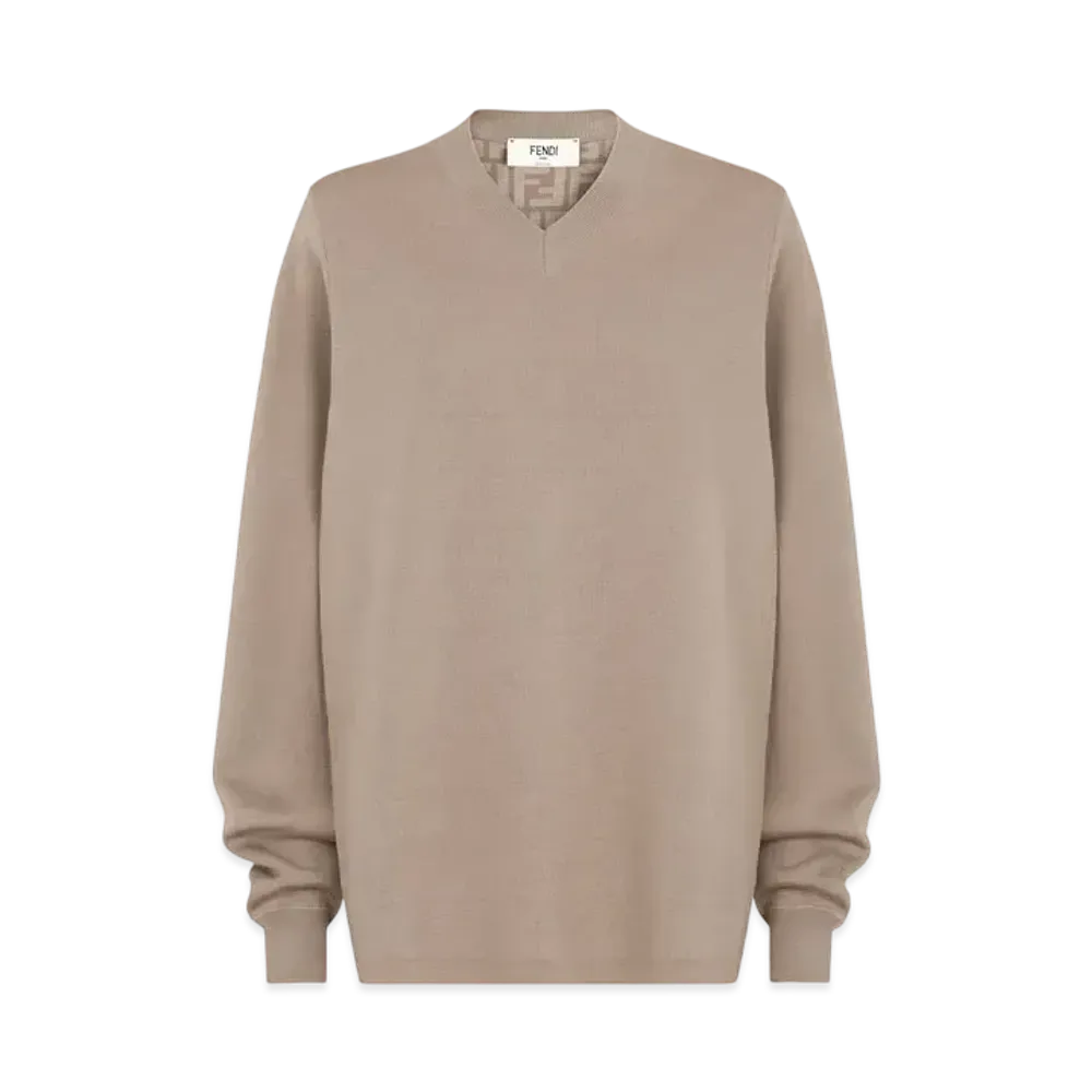 FENDI Women's Wool Sweater "Gray"