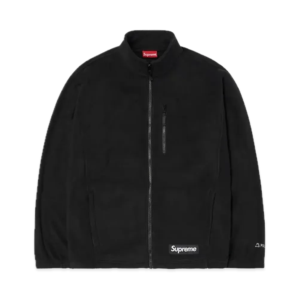 Supreme Polartec Zip Jacket "Black"