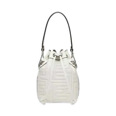 FENDI by MARC JACOBS Mon Tresor Quilting Nappa Leather Mini Bag "White"