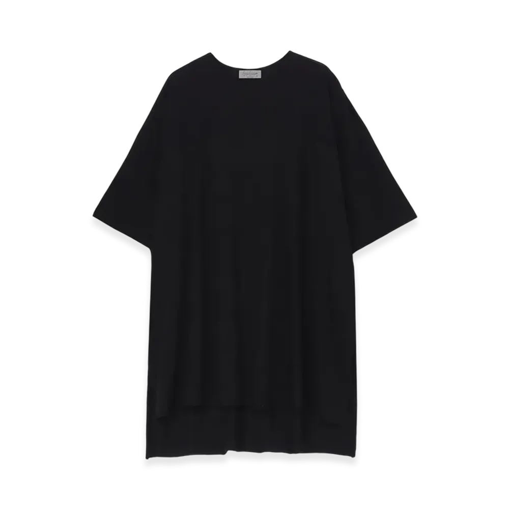 Yohji Yamamoto POUR HOMME Diorama Jersey Short Sleeve Big T "Black"