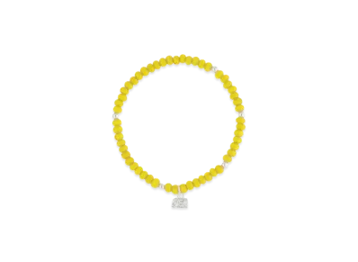 WIND AND SEA IVX Japan WDS White Hearts Bracelet "Yellow"