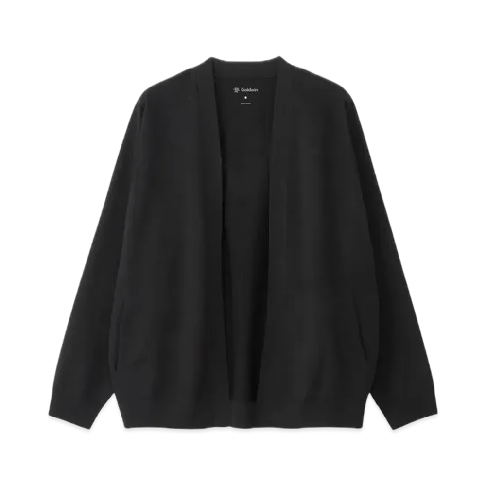Goldwin Delta Peak Cardigan (Unisex) "Black"