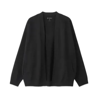 Goldwin Delta Peak Cardigan (Unisex) "Black"