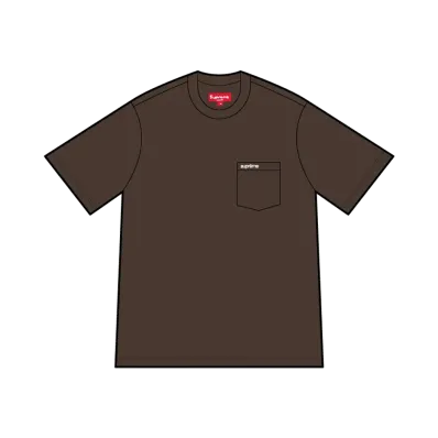 Supreme S/S Pocket Tee "Brown" (25FW)