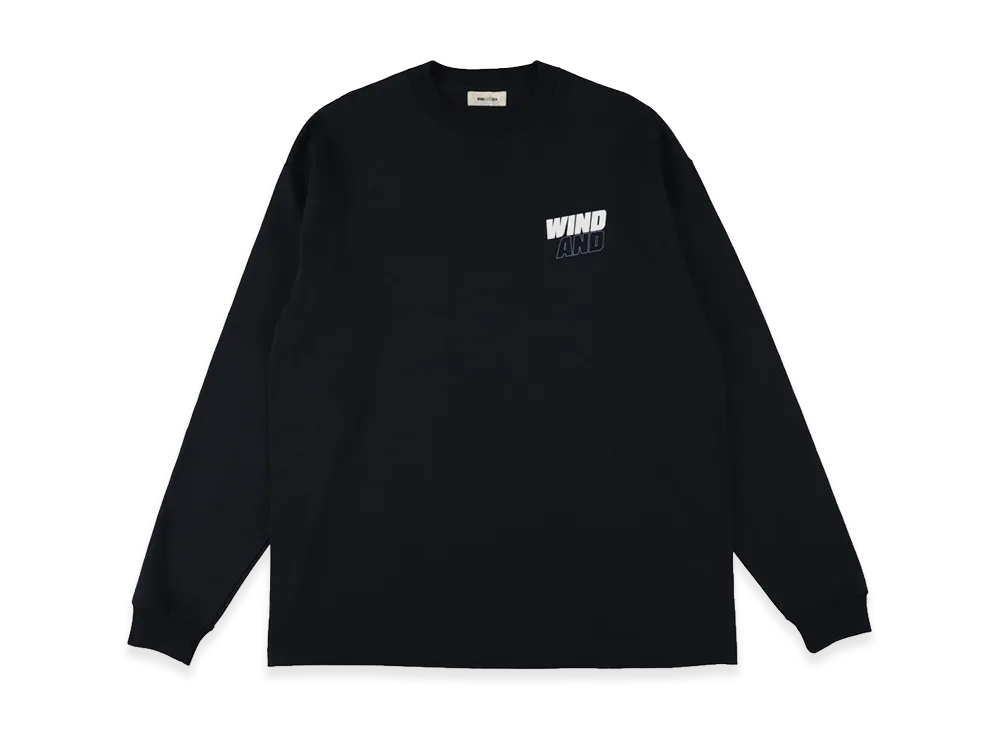 WIND AND SEA Sea Alive L/S Tee "Navy"