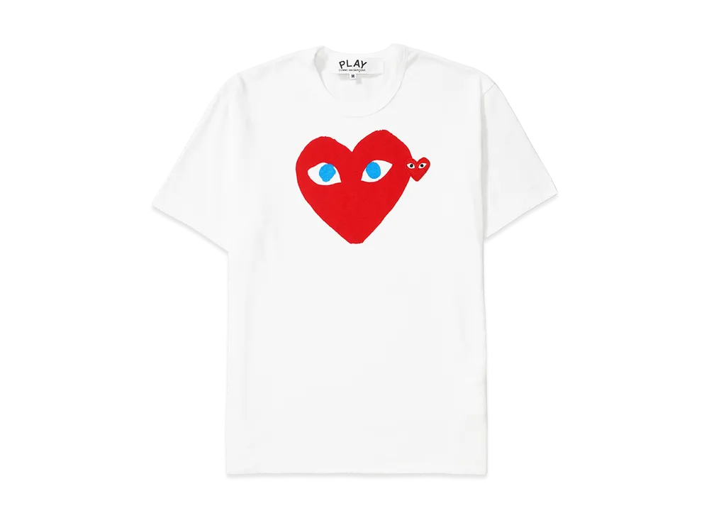COMME des GARCONS PLAY CDG "White"