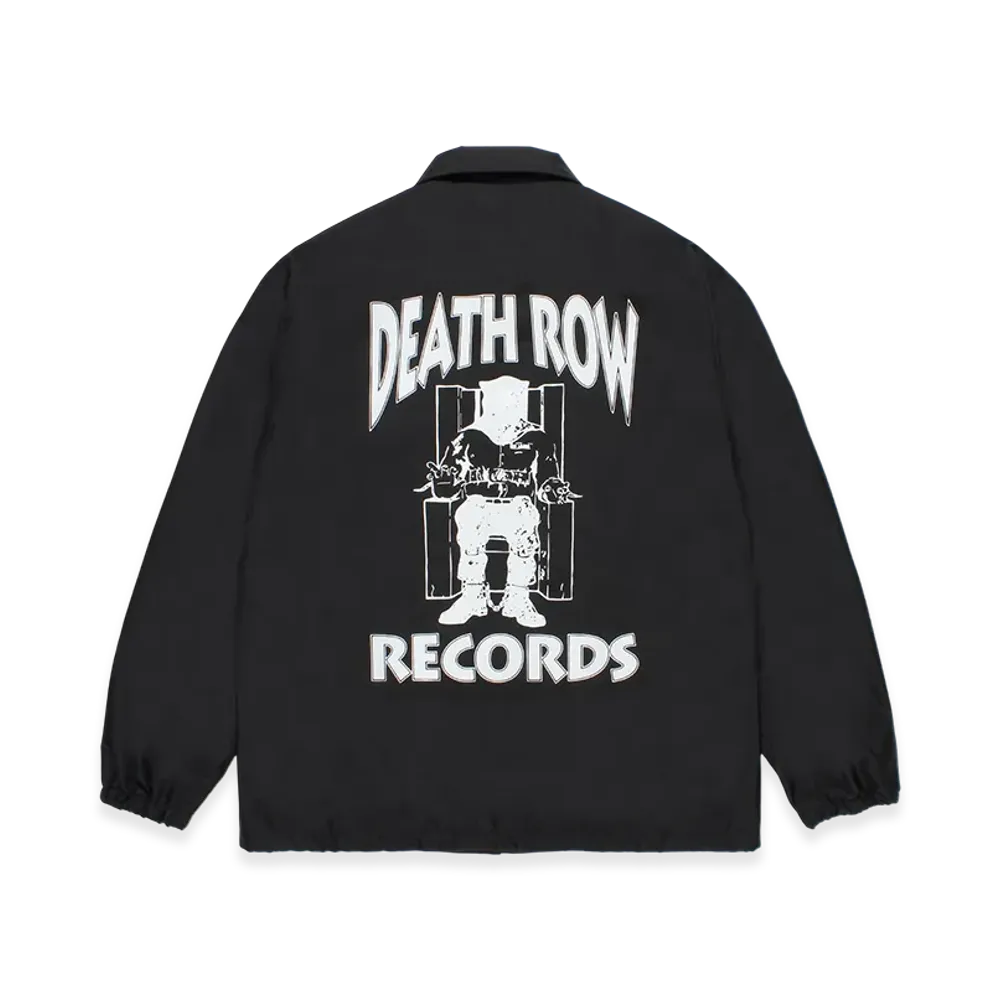 WACKO MARIA Death Row Records / Coach Jacket "Black"