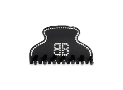 BALENCIAGA Holli BB Hair Grip "Black"