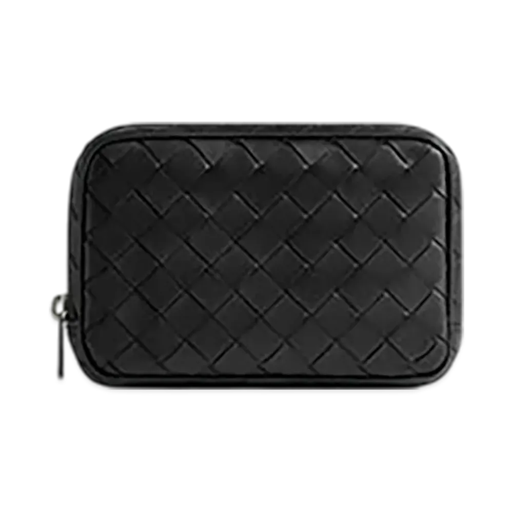 Bottega Veneta Intrecciato Small Organizer "Black"
