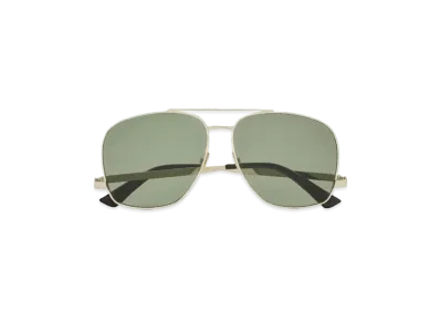 Saint Laurent SL 653 Leon "Light Gold/Green"