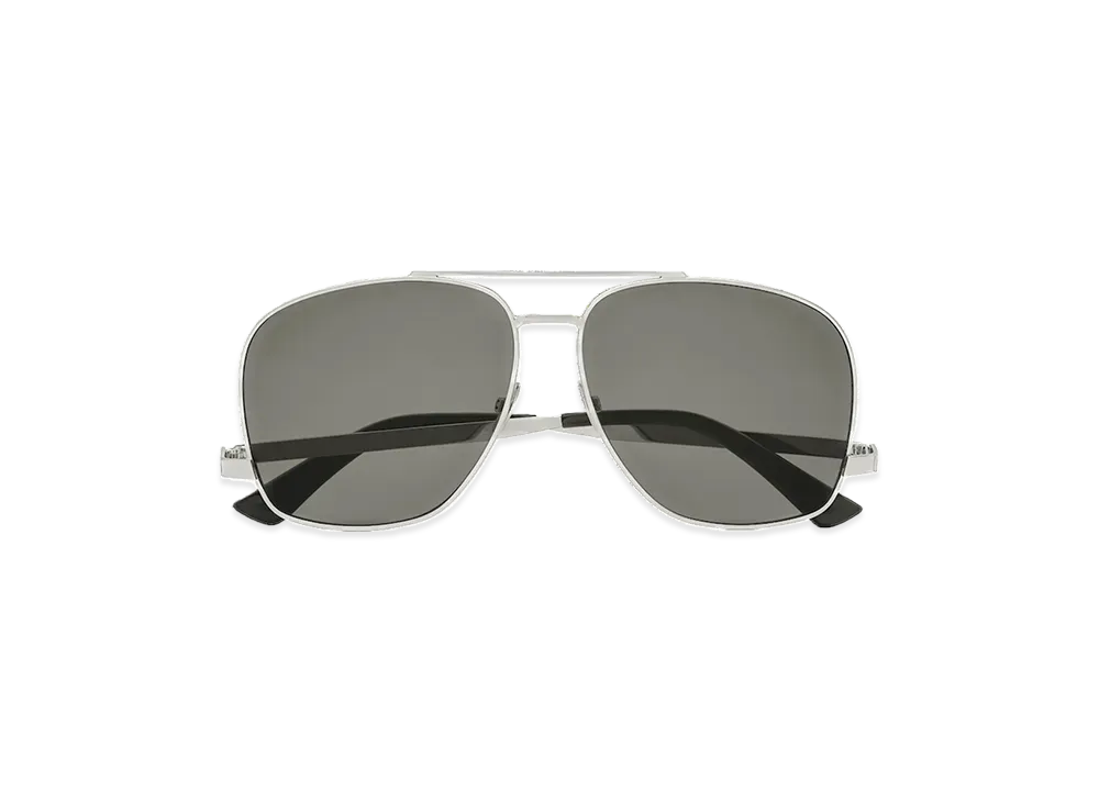 Saint Laurent SL 653 Leon "Silver/Grey"