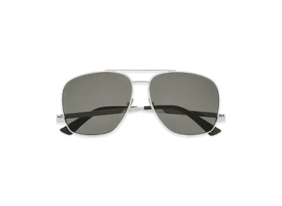 Saint Laurent SL 653 Leon "Silver/Grey"