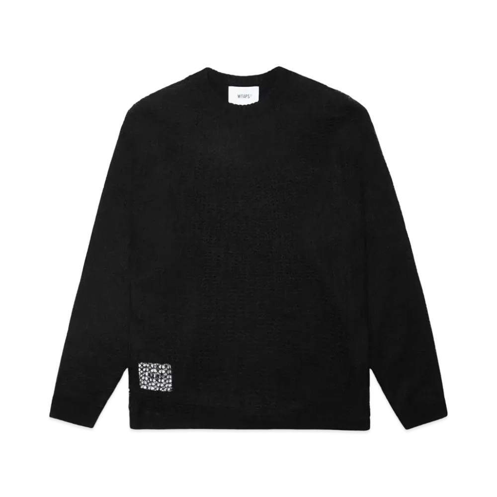 WTAPS BR / Sweater / Acrylic. X3.0 "Black"
