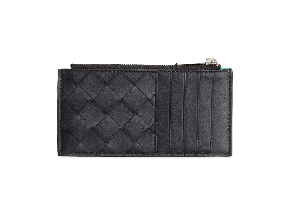Bottega Veneta Zipped Card Holder "Fondant"