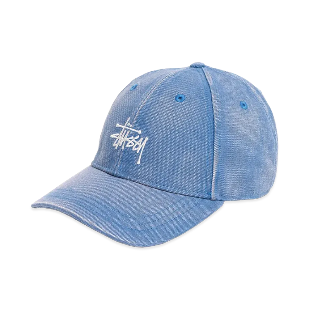 Stussy Washed Basic Stussy Cap "Blue"